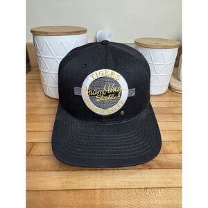 Grambling State University Tigers Hat Adjustable SnapBack Vtg 90s Black The Game